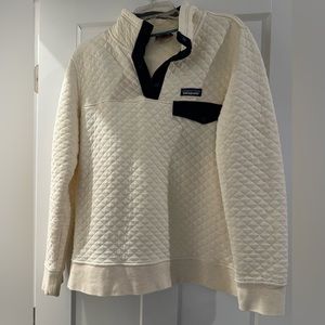 Patagonia quilted snap T pullover